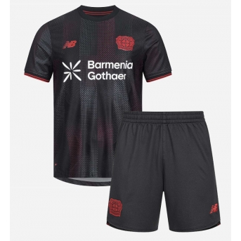 Billige Fotballdrakt Bayer Leverkusen Replika Hjemmedraktsett Barn 2025-26 Kortermet (med bukser)